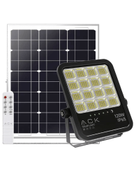 ACK 120W Üç Renkli CCT Solar Projektör -AT66-19192- - ACK