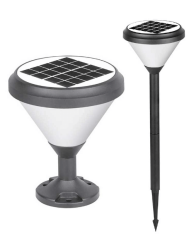 ACK 20W Solar PC LED 3000K Bahçe Armatürü -AG60-07801- - ACK