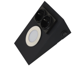 ACK 2.5W Prizli LED Tezgah Altı Armatür 3000K -AH11-00201 - ACK