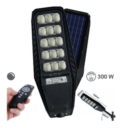 ACK 300W Solar LED Sokak Armatürü 6500K -AT42-16031- - ACK