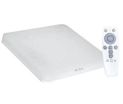 ACK 36 W Kare Beyaz Kasalı Rengi Ayarlanabilir Luks Led Tavan Armatürü - AT10-84001 - ACK