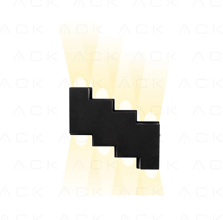  Ack Alüminyum Dekoratif 8w Duvar Aplik -ah07-08221-