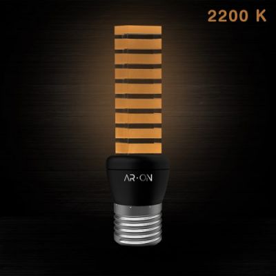 ARON Dekoratif LED Ampul 5W E27 Çizgili 2200K - 1