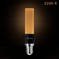 ARON Dekoratif Led Ampul 5W E14 Silindir 2200K - ARON