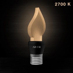 ARON Dekoratif LED Ampul 5W E27 Alev 2700K - ARON