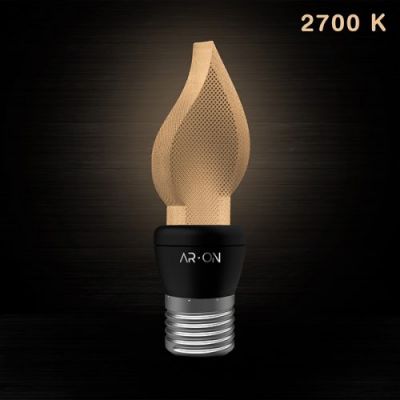 ARON Dekoratif LED Ampul 5W E27 Alev 2700K - 1