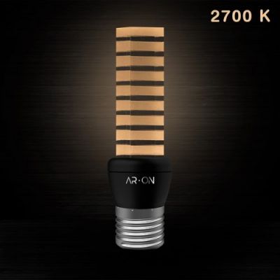 ARON Dekoratif LED Ampul 5W E27 Çizgili 2700K - 1