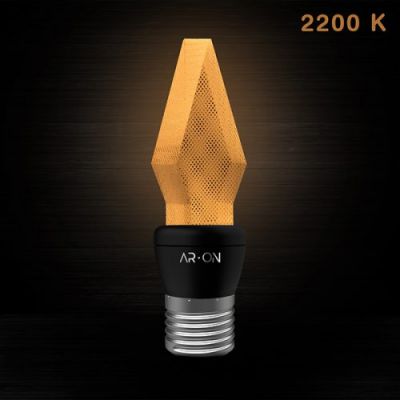 ARON Dekoratif LED Ampul 5W E27 Mızrak 2200K - 1
