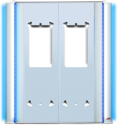 Audio-Basic 2-li Sıva Üstü Aparat-001317A - Audio