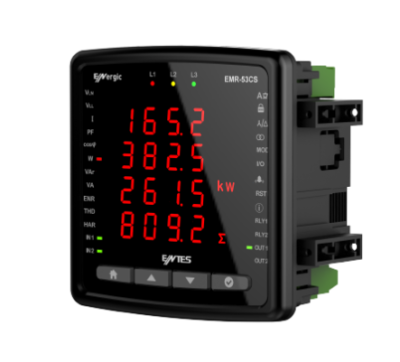 Ayrıntılı Harmonik İzleme | ENTES EMR-07S Pano Tipi Şebeke Analizörü - 1