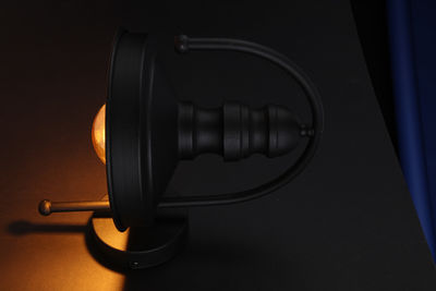 Cata Black Decorative Aplique Lamp - 1