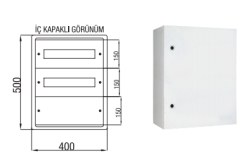 Çetinkaya-30 Sigorta-Pako Polyester Dağıtım Panosu-ÇP 531 - Çetinkaya