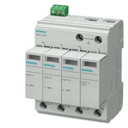3-1 Circuit Surge Limiter Surge Arrester For Tt And Tn-S Systems With Class C 4-Pole Inverter Contacts - Siemens