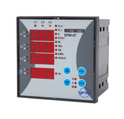 CT25 Uyumlu Kolay Montaj | ENTES EPM-07S-96-CT25 Pano Tipi Şebeke Analizörü - Entes