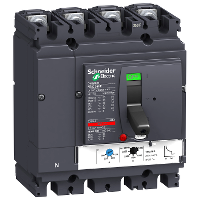 devre kesici Compact NSX250F - TMD - 200 A - 4 kutup 3d 