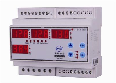 ENTES EPR-04S-DIN Power and Energy Meter - 1