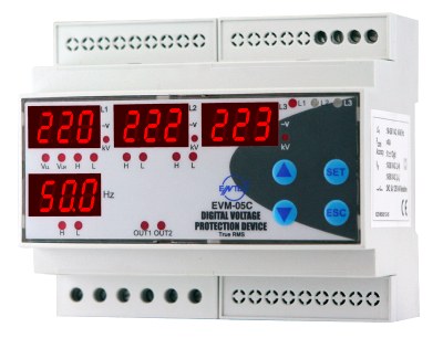 ENTES-EVM-05C-DIN Multimeter - 1