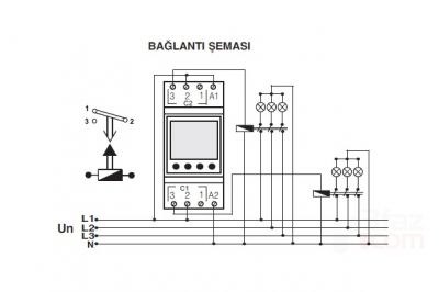 ENTES -MCB-50t Astronomic Time Relay - 2