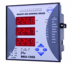 ENTES RG3-12C Reactive Power Control Relay - Entes