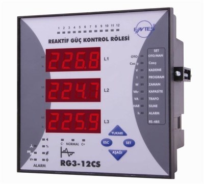 ENTES RG3-12CS Reactive Power Control Relay - 1