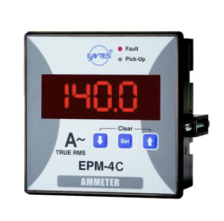 EPM-14-96 | Enerji Doktoru 96x96 mm Panel Tipi Ampermetre Sınıf 0,5 Hassasiyet 24-250 VAC/DC Beslemeli - Entes