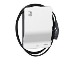 Ev Tipi Araç Şarj Ünitesi - 22 kW - T2 Kablolu - Şarj İstasyonu - Schneider Electric