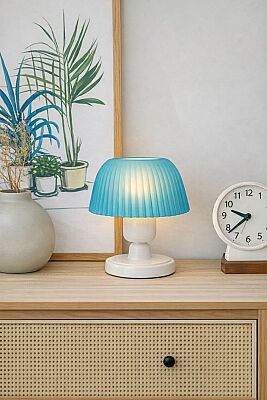 FURNO Mantar Abajur Mavi - 2