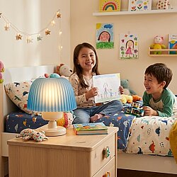 FURNO Mantar Abajur Mavi - 5