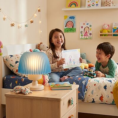 FURNO Mantar Abajur Mavi - 5