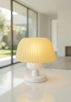 FURNO Mantar Abajur Sarı - 1