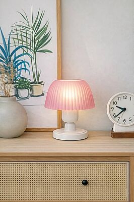 FURNO Mantar Abajur Pembe - 2