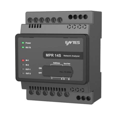 Gelişmiş Kontrol ve Analiz | ENTES MPR-17S-23-D DIN Ray Analizör DC Beslemeli - 1