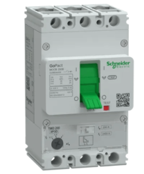 GoPact 200B Serisi Ayarlanabilir Kompakt Şalter 3 Kutup 200A 380V AC - Schneider Electric