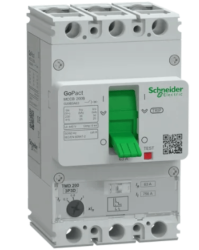 GoPact 200B Serisi Ayarlanabilir Kompakt Şalter 3 Kutup 63A 380V AC - Schneider Electric