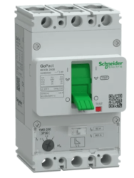 GoPact 200B Serisi Ayarlanabilir Kompakt Şalter 3 Kutup 80A 380V AC - Schneider Electric