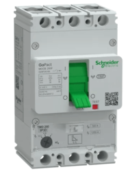 GoPact 200F Serisi Ayarlanabilir Kompakt Şalter 3 Kutup 100A 380V AC - Schneider Electric