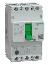 GoPact 200F Serisi Ayarlanabilir Kompakt Şalter 3 Kutup 125A 380V AC - Schneider Electric