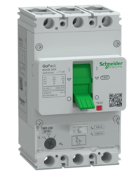 GoPact 200F Serisi Ayarlanabilir Kompakt Şalter 3 Kutup 160A 380V AC - Schneider Electric