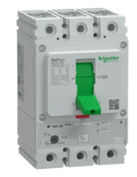 GoPact 250B Serisi Ayarlanabilir Kompakt Şalter 3 Kutup 160A 380V AC - Schneider Electric