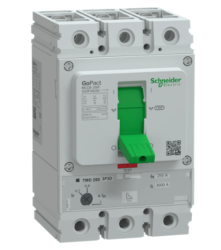 GoPact 250F Serisi Ayarlanabilir Kompakt Şalter 3 Kutup 250A 380V AC - Schneider Electric