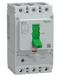 GoPact 400N Serisi Ayarlanabilir Kompakt Şalter 3 Kutup 250A 380V AC - Schneider Electric