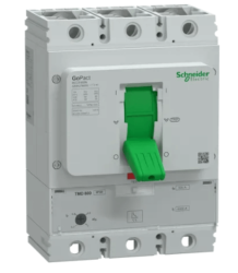 GoPact 800N Serisi Ayarlanabilir Kompakt Şalter 3 Kutup 500A 380V AC - Schneider Electric