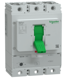 GoPact 800N Serisi Ayarlanabilir Kompakt Şalter 3 Kutup 630A 380V AC - Schneider Electric