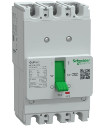 GoPact Serisi Ayarlanabilir Kompakt Şalter 3 Kutup 20A 380V AC - Schneider Electric