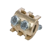 Groove Clamp Terminal Block Ms-58 Brass - 1