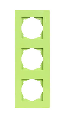 Günsan Fıstık Yeşili3-lü Anahtar Priz Çerçevesi Equana - 1