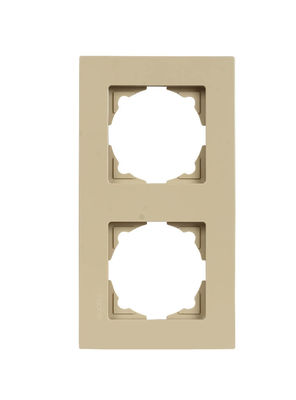 Günsan Paper Bag Colored Double Frame for Switch Socket - 1