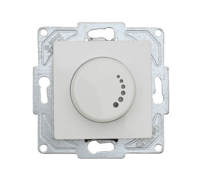 Günsan White Dimmer Equana Switch Socket Series - 1