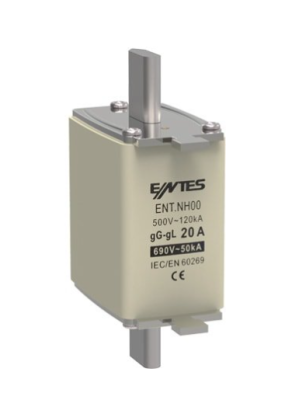 Güvenilir Devre Koruması | ENTES ENT.NH00 100A NH Bıçaklı Sigorta - 1