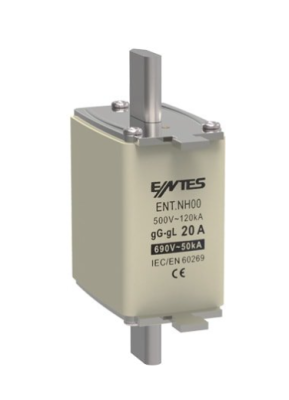 Güvenilir Devre Koruması | ENTES ENT.NH00 25A NH Bıçaklı Sigorta - 1